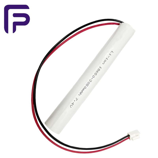 2s1p 7.4V 18650 Lithium Ion Battery Pack 3050mAh White for Electronic Equipment
