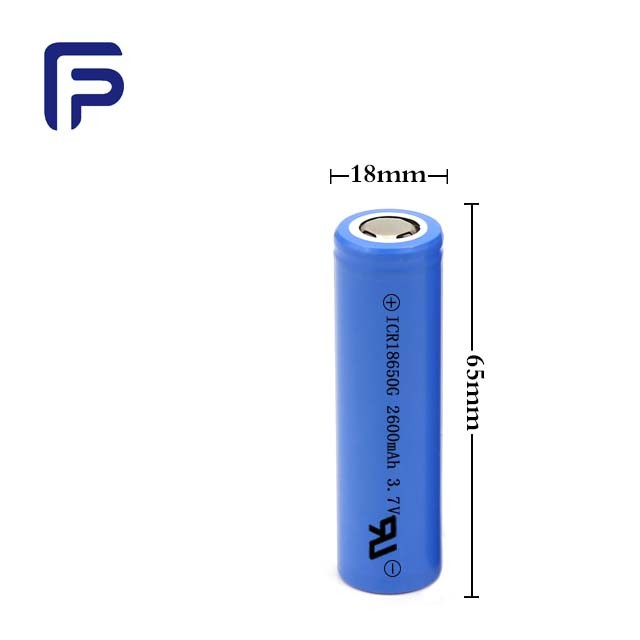 OEM ODM China Manufacturer Rechargeable Cell Li Ion Battery 18650 Battery 3.7V 2600mAh Lithium Battery for Power Storage