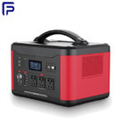 12V 1280wh Portable Battery Station, Portable Power Supply for Camping Dia 36× 27× 28cm