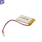 3.7 V Bluetooth Rechargeable Lithium Polymer Battery 260mAh for Medical Device ODM
