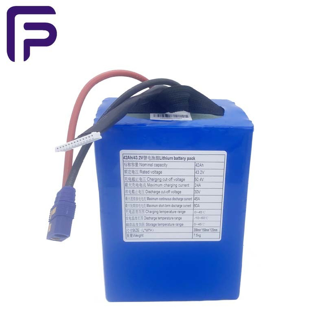 18650 Lithium Polymer Battery Pack Uav 43.2V/42ah Power Battery