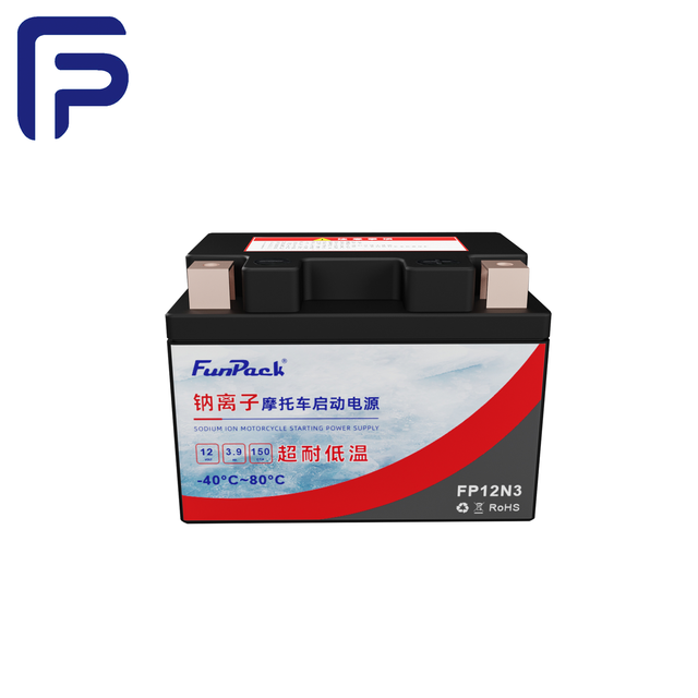 Sodium-Ion Battery Rechargeable 12V 3.9ah Motorcycle Starting Battery Deep Cycle