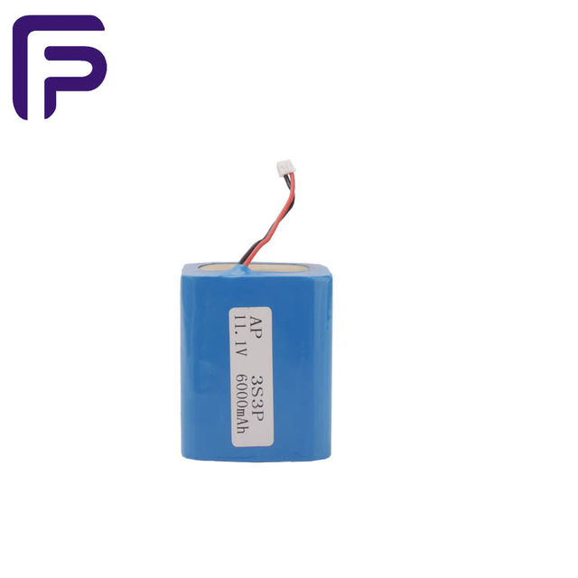 Rechargeable 11.1V 6000mAh 3S3P Battery Cells Lithium Ion Battery Pack with Protect Board