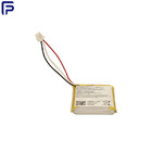 Lithium Ion Wearable Device Battery 800mA 300 Times Cycle Life ODM for Smart Helmet