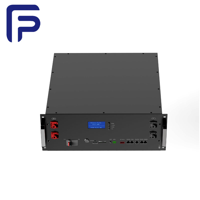  25.6V 48V 51.2V 100AH 200AH Rack Mounted LiFePO4 Battery for Home Solar Energy Storage System